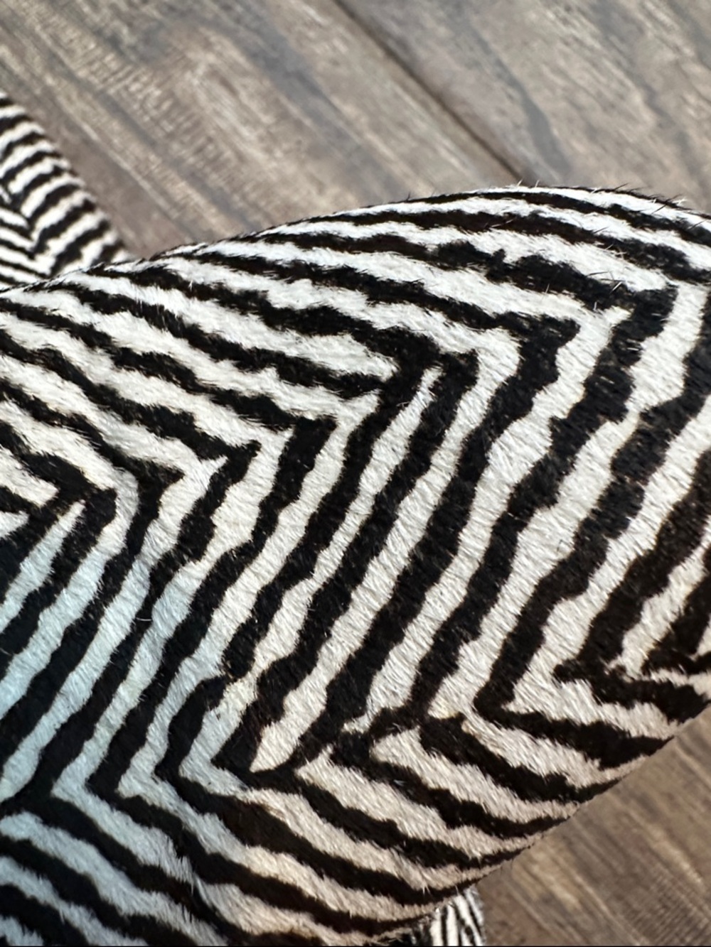 Vionic Black & White Zebra-Pattern Slip-On Loafers - Picture 7 of 7